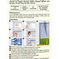 Aeroxon Tür-Fliegengitter - 2 Stück -Gartenbedarfsgeschäft Aeroxon20Tuer20Fliegengitter 35560 H01
