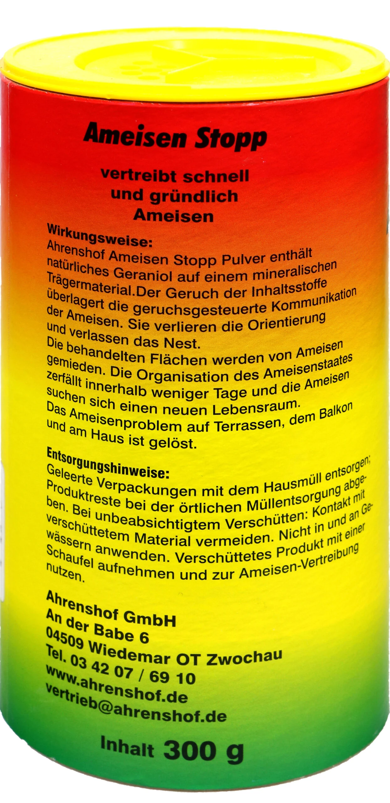 Ahrenshof Ameisen Stopp - 0,3 Kg 5 Ahrenshof Ameisen Stopp - 0,3 Kg – Bild 3