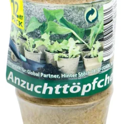 Anzuchttöpfchen - 12 Stück