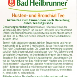 Bad Heilbrunner Husten- Und Bronchialtee - 8 Beutel -Gartenbedarfsgeschäft Bad20Heilbrunner20Husten 20und20Bronchialtee 75122 L01