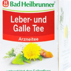 Bad Heilbrunner Leber- Und Galletee - 8 Beutel