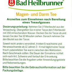 Bad Heilbrunner Magen- Und Darmtee - 8 Beutel -Gartenbedarfsgeschäft Bad20Heilbrunner20Magen 20und20Darmtee 75103 L01