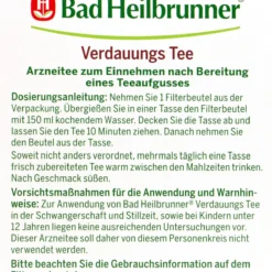 Bad Heilbrunner Verdauungstee - 8 Beutel -Gartenbedarfsgeschäft Bad20Heilbrunner20Verdauungstee 75116 L01