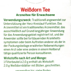 Bad Heilbrunner Weißdorntee - 8 Beutel -Gartenbedarfsgeschäft Bad20Heilbrunner20Weissdorntee 74524 H01