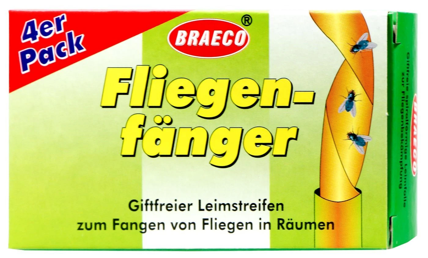 Braeco Fliegenfänger - 4 Stück 3 Braeco Fliegenfänger - 4 Stück