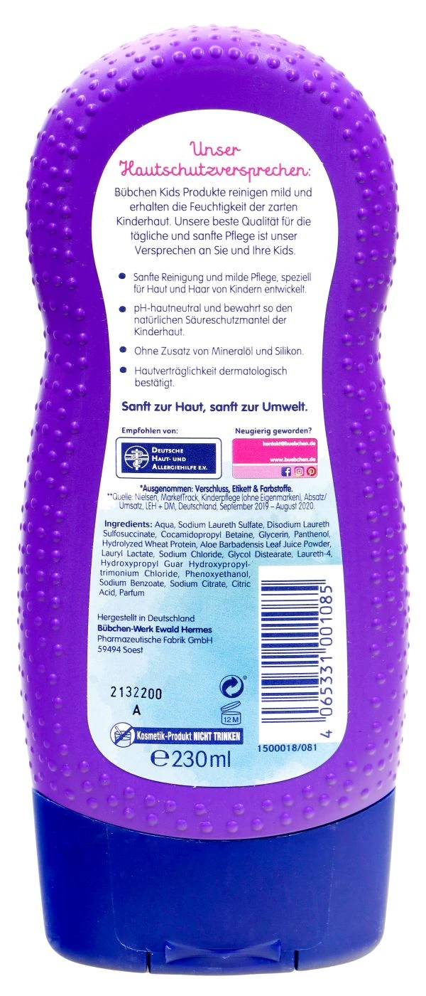 Bübchen Shampoo & Showergel 3 In 1 Meereszauber - 230 G 4 Bübchen Shampoo & Showergel 3 In 1 Meereszauber - 230 G – Bild 2