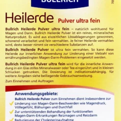 Bullrich Heilerde Pulver Ultrafrein - 500 G 8 Bullrich Heilerde Pulver Ultrafrein - 500 G -Gartenbedarfsgeschäft Bullrich20Heilerde20Pulver20Ultrafrein 80304 H01