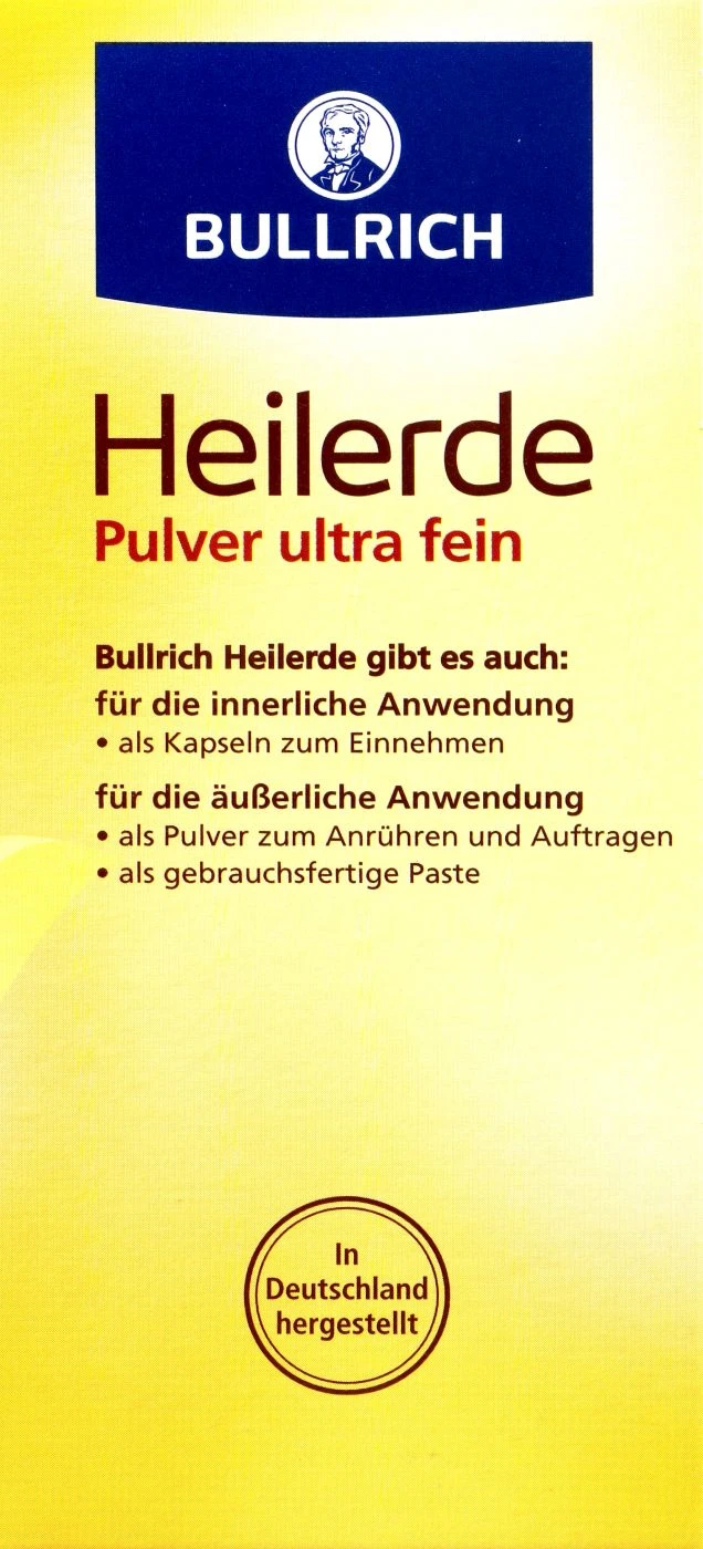 Bullrich Heilerde Pulver Ultrafrein - 500 G 6 Bullrich Heilerde Pulver Ultrafrein - 500 G – Bild 4