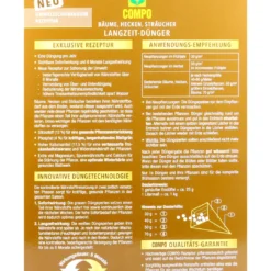 Compo Bäume, Hecken, Sträucher Langzeit-Dünger - 2 Kg -Gartenbedarfsgeschäft Compo20Baeume20Hecken20Straeucher20Langzeitduenger 32120 H01