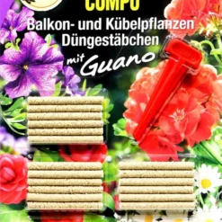 Compo Balkon- Und Kübelpflanzen Düngestäbchen Mit Guano - 30 Stück