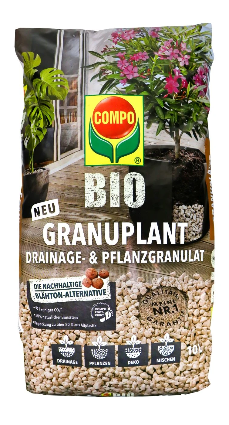 Compo Bio Granuplant Drainage & Pflanzengranulat - 10 L 3 Compo Bio Granuplant Drainage & Pflanzengranulat - 10 L