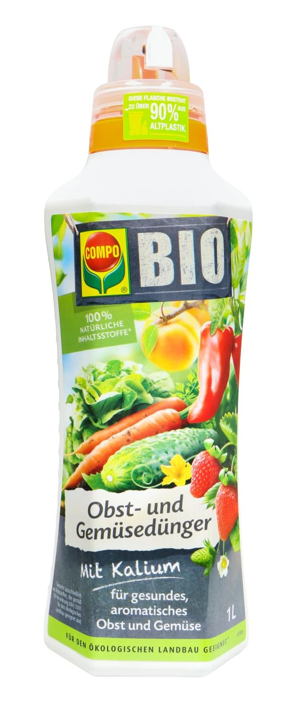 Compo Bio Obst- Und Gemüsedünger - 1 L 3 Compo Bio Obst- Und Gemüsedünger - 1 L