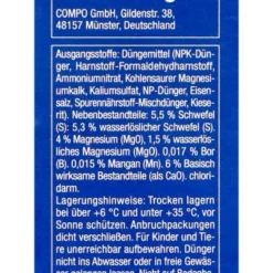 Compo Buchsbaum Langzeit-Dünger - 0,85 Kg -Gartenbedarfsgeschäft Compo20Buchsbaumduenger 31809 R01