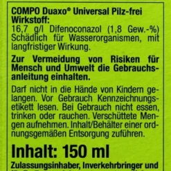 Compo Duaxo Universal Pilz-frei - 150 Ml -Gartenbedarfsgeschäft Compo20Duaxo20Universal20Pilz frei 31148 L01