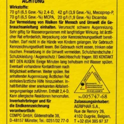 Compo Rasenunkraut-Vernichter Banvel Quattro - 75 Ml 8 Compo Rasenunkraut-Vernichter Banvel Quattro - 75 Ml -Gartenbedarfsgeschäft Compo20Rasenunkraut Vernichter20Banvel20Quattro 33419 L01
