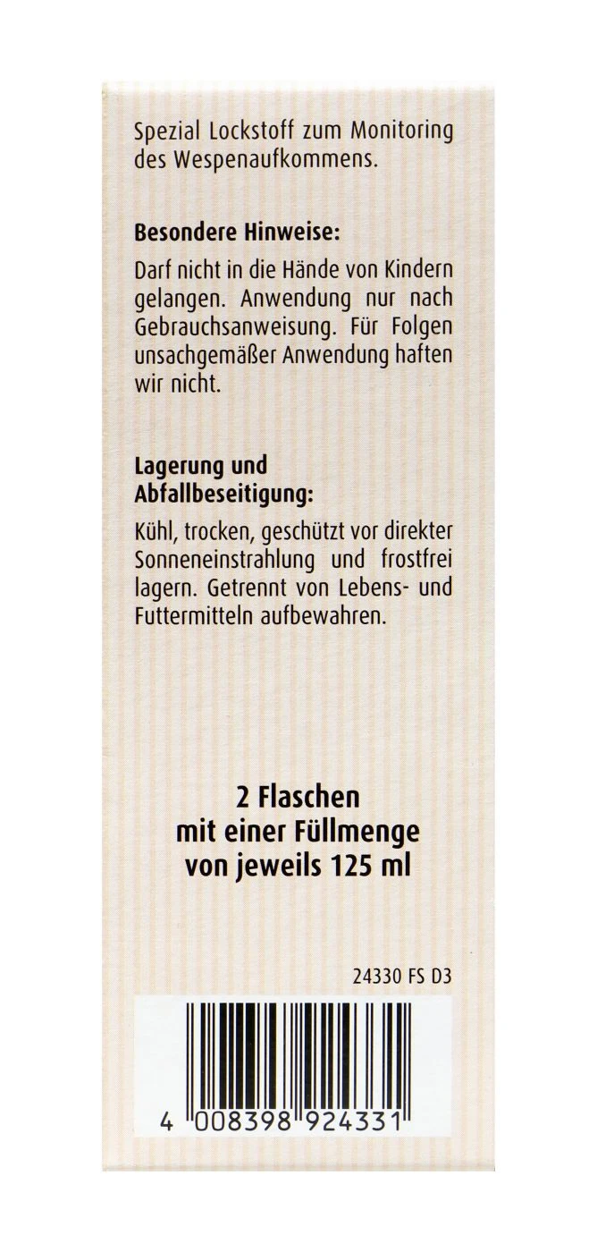 Compo Wespen-Falle N Nachfüller - 2 Stück 5 Compo Wespen-Falle N Nachfüller - 2 Stück – Bild 3