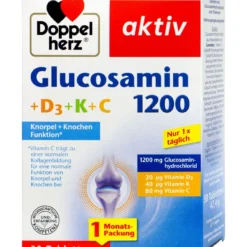Doppelherz Glucosamin 1200 +D3+K+C Tabletten - 30 Stück