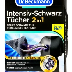 Dr. Beckmann Intensiv-Schwarz Tücher 2in1 - 6 Stück