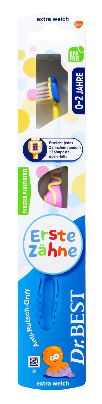 Dr. Best Zahnbürste Erste Zähne 0 - 2 Jahre - Weich 3 Dr. Best Zahnbürste Erste Zähne 0 - 2 Jahre - Weich