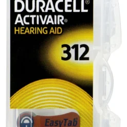 Duracell Hörgerätbatterie Braun DA 312 - 1,4 V