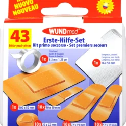 Pflaster Erste Hilfe Box - 43 Stück