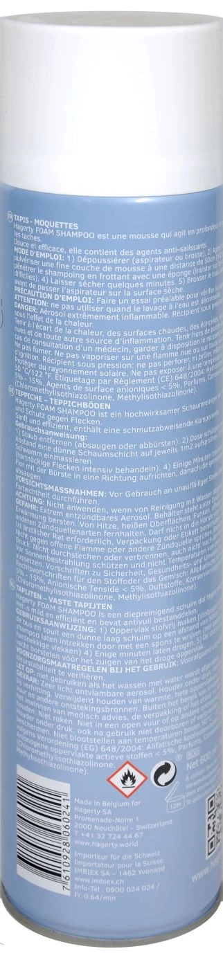 Hagerty Polster Und Teppichschaum - 600 Ml 4 Hagerty Polster Und Teppichschaum - 600 Ml – Bild 2