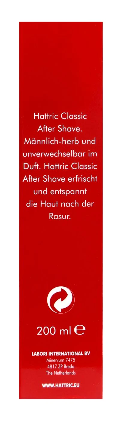 Hattric After Shave Classic - 200 Ml 5 Hattric After Shave Classic - 200 Ml – Bild 3