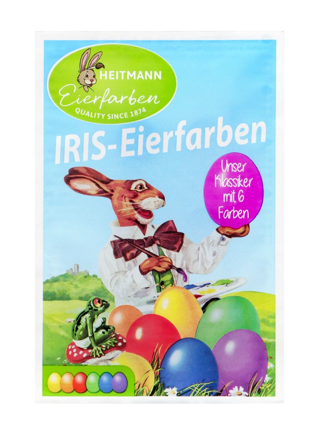Heitmann Eierfarben Iris Heißfärbetabletten - 6 Stück 3 Heitmann Eierfarben Iris Heißfärbetabletten - 6 Stück