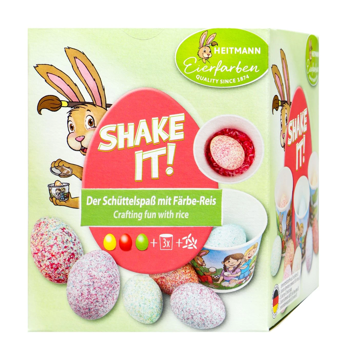 Heitmann Eierfarben Shake It - Schüttelfarb-Set - 3 Farben 3 Heitmann Eierfarben Shake It - Schüttelfarb-Set - 3 Farben