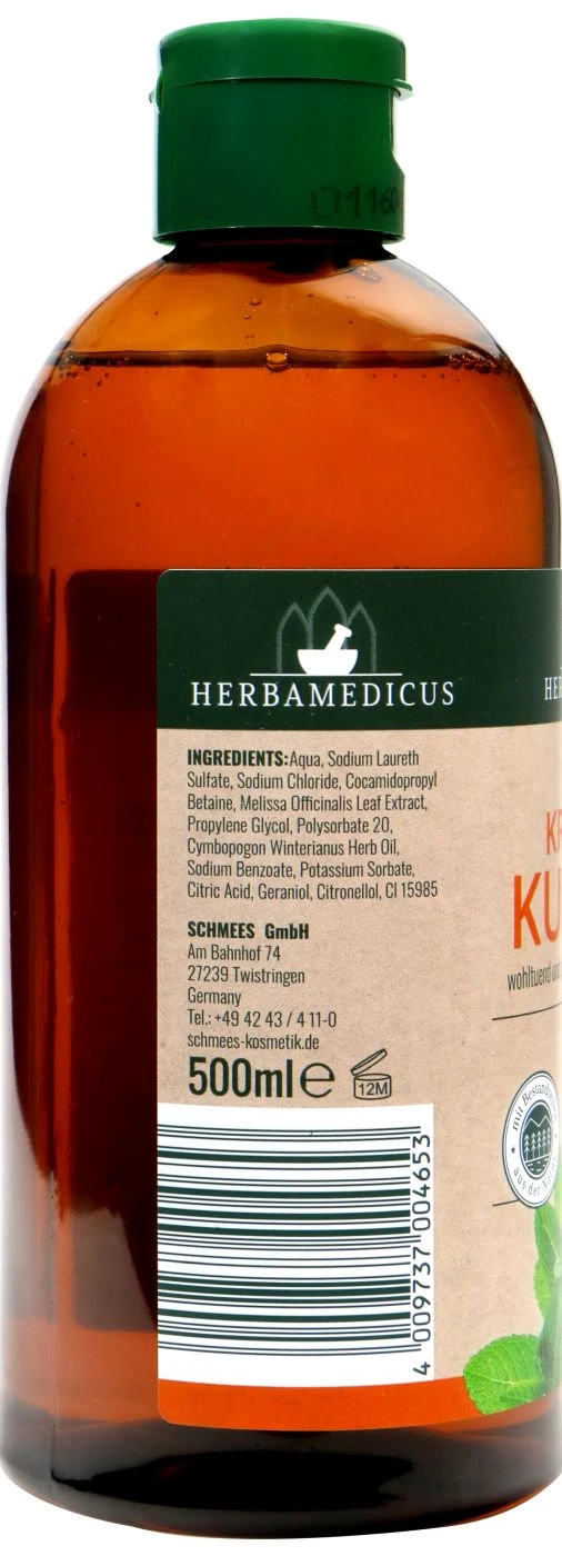 Herbamedicus Kräuter BAD Melisse - 0,5 L 5 Herbamedicus Kräuter BAD Melisse - 0,5 L – Bild 3