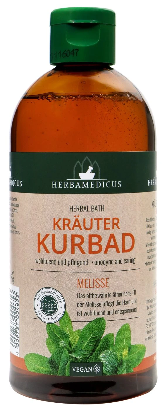 Herbamedicus Kräuter BAD Melisse - 0,5 L 3 Herbamedicus Kräuter BAD Melisse - 0,5 L