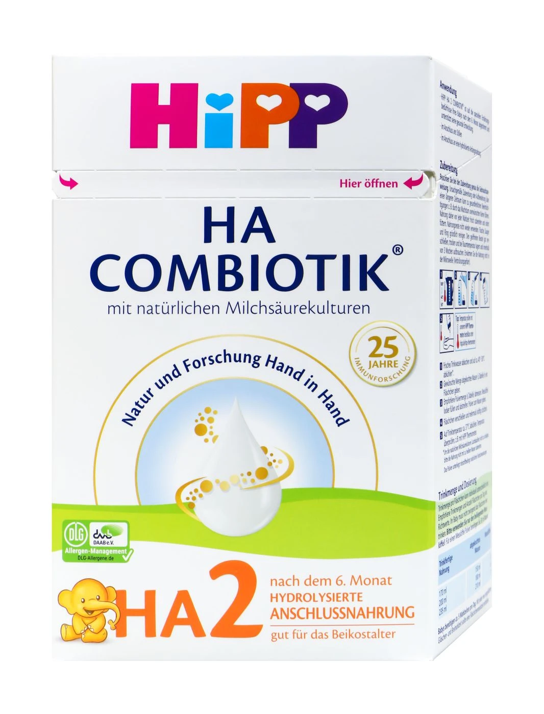 Hipp 2184 HA 2 Combiotik - 600g 3 Hipp 2184 HA 2 Combiotik - 600g