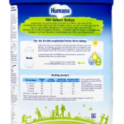 Humana Anfangsmilch Pre - 750g -Gartenbedarfsgeschäft Humana20Anfangsmilch20Pre 94851 H01