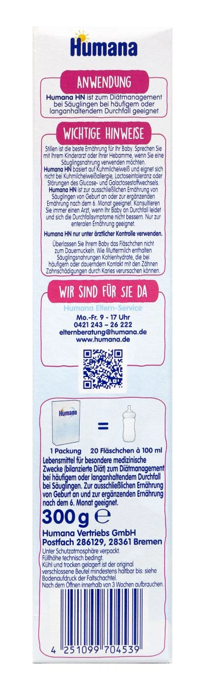 Humana HN Expert - Heilnahrung Pulver - 300 G 6 Humana HN Expert - Heilnahrung Pulver - 300 G – Bild 4