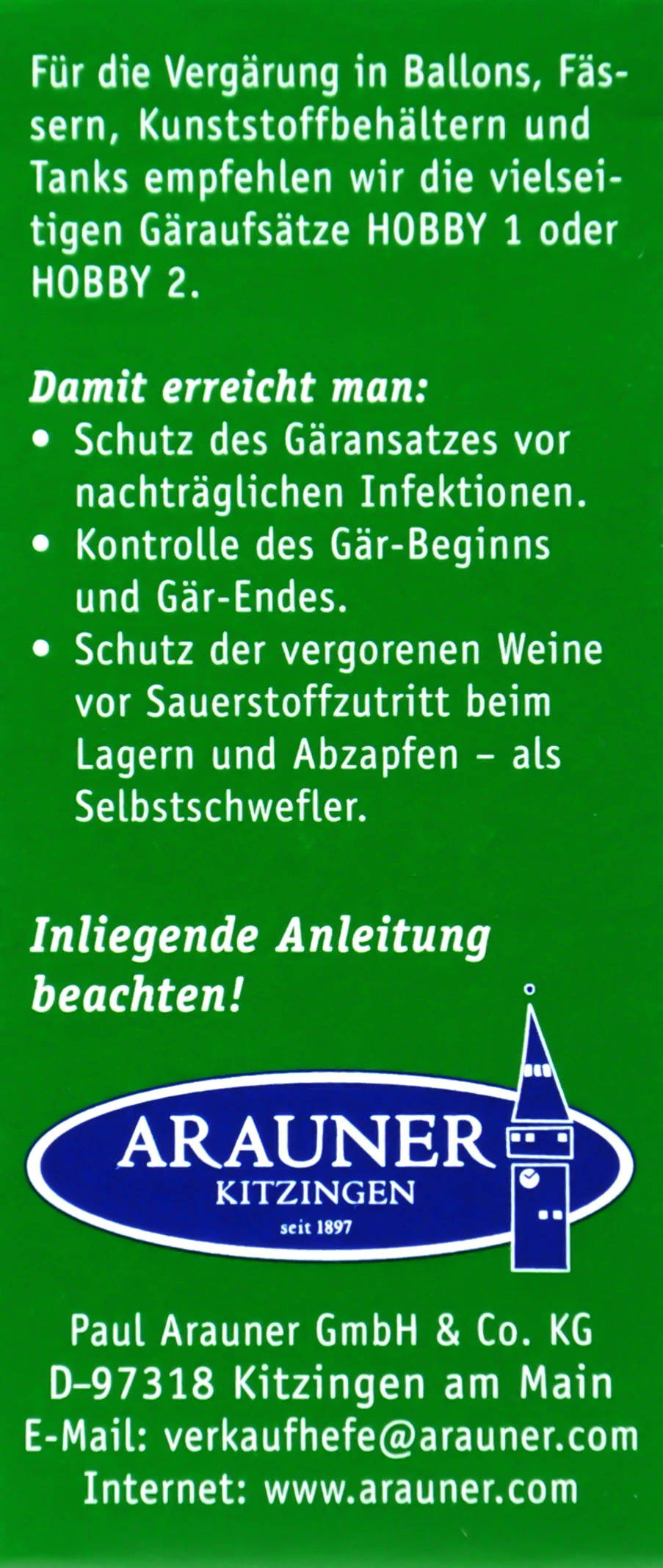 Kitzinger Hefe Portwein - 20 Ml 4 Kitzinger Hefe Portwein - 20 Ml – Bild 2