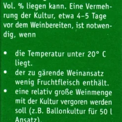 Kitzinger Reinzucht-Hefe Assmannshausen - 20 Ml -Gartenbedarfsgeschäft Kitzinger20Reinzucht Hefe 15127 L01