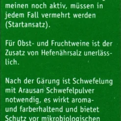 Kitzinger Reinzucht-Hefe Assmannshausen - 20 Ml -Gartenbedarfsgeschäft Kitzinger20Reinzucht Hefe 15127 R01
