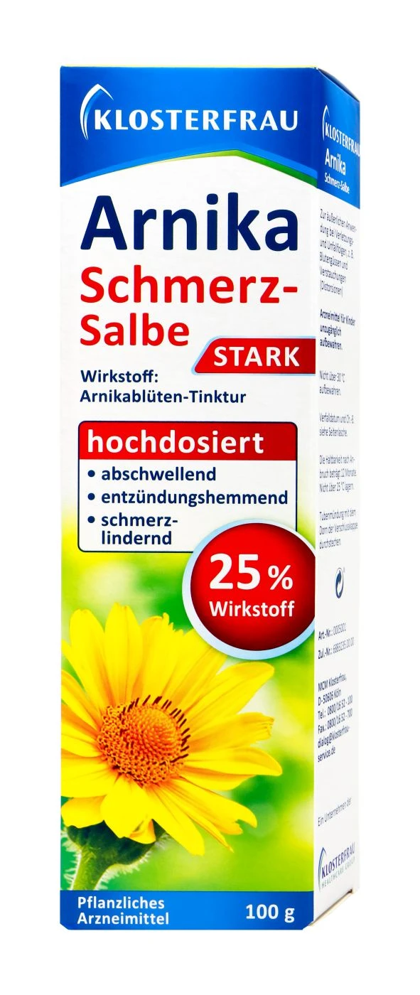 Klosterfrau Arnika Schmerzsalbe - 100 G 3 Klosterfrau Arnika Schmerzsalbe - 100 G