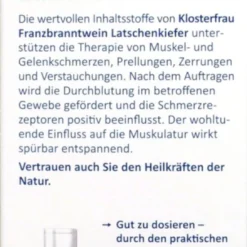 Klosterfrau Franzbranntwein Latschenkiefer - 400 Ml -Gartenbedarfsgeschäft Klosterfrau20Franzbranntwein20Latschenkiefer 15322 H01