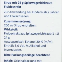 Klosterfrau Hustensaft - 200 Ml -Gartenbedarfsgeschäft Klosterfrau20Hustensaft 04256 L01