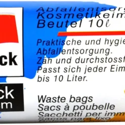 Abfallentsorgung-Kosmetikeimer-Müllbeutel 10 L - 50 Stück