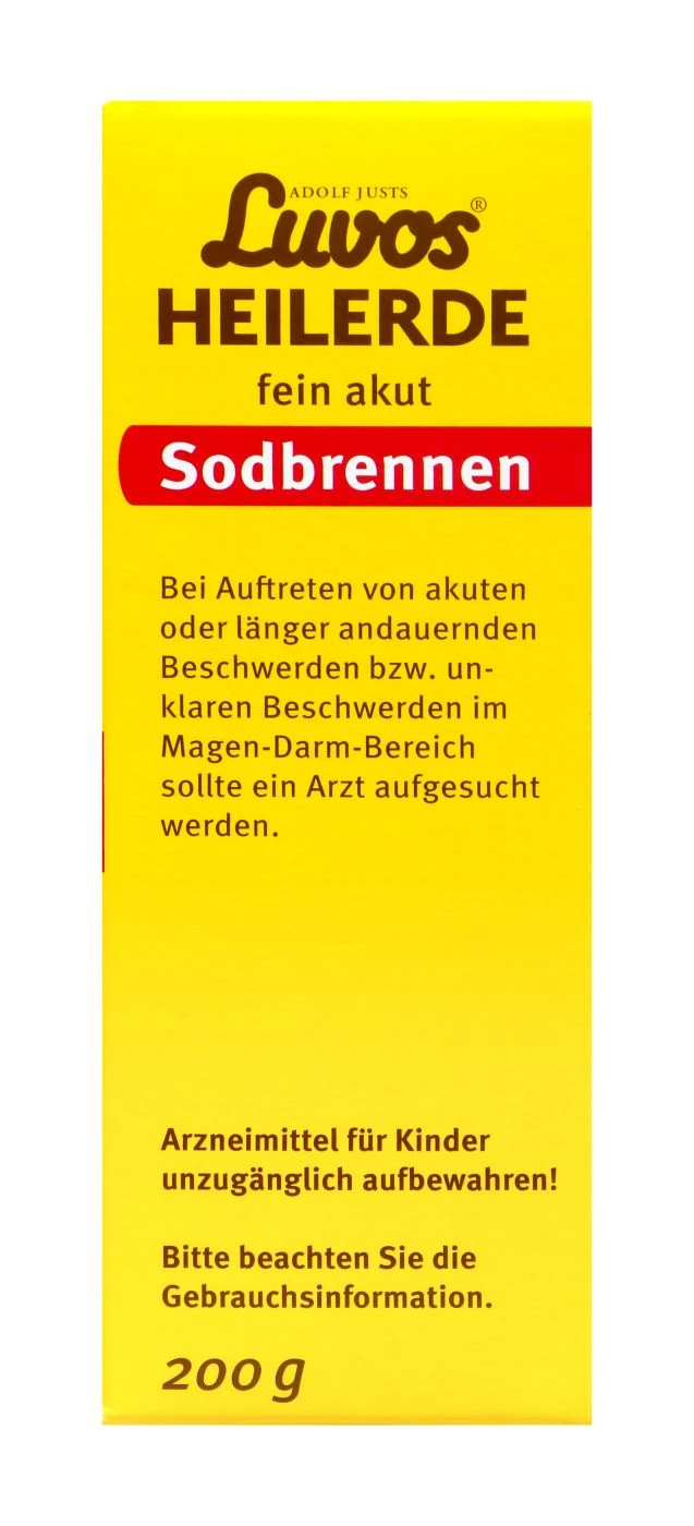 Luvos Heilerde 1 Fein Akut Sodbrennen - 200 G 4 Luvos Heilerde 1 Fein Akut Sodbrennen - 200 G – Bild 2