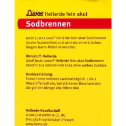 Luvos Heilerde 1 Fein Akut Sodbrennen - 480 G 9 Luvos Heilerde 1 Fein Akut Sodbrennen - 480 G -Gartenbedarfsgeschäft Luvos20Heilerde20120Fein20akut20Sodbrennen 50184 H01