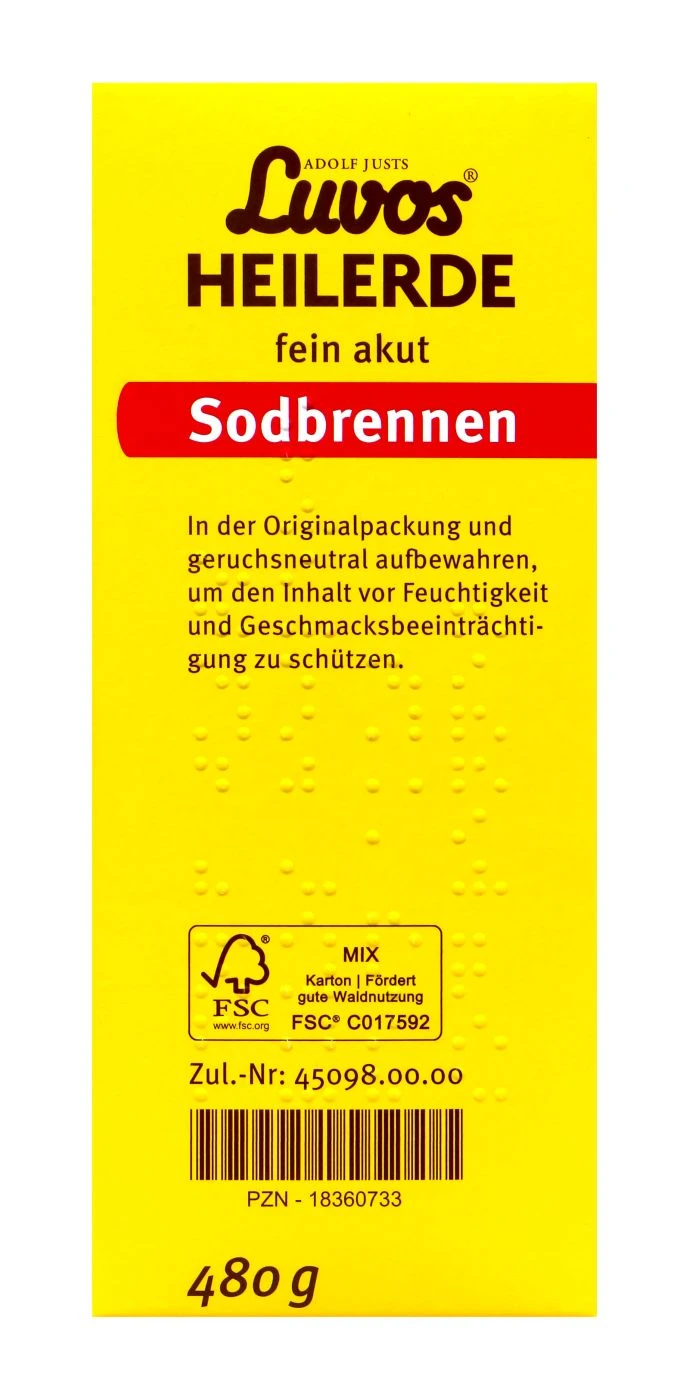 Luvos Heilerde 1 Fein Akut Sodbrennen - 480 G 5 Luvos Heilerde 1 Fein Akut Sodbrennen - 480 G – Bild 3