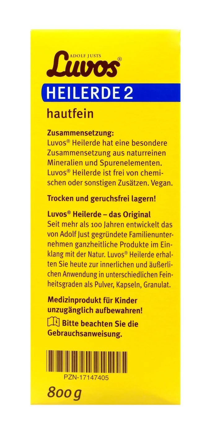 Luvos Heilerde 2 Hautfein - 800 G 6 Luvos Heilerde 2 Hautfein - 800 G – Bild 4
