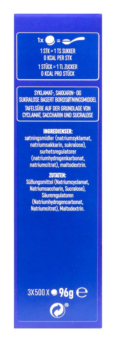 Natreen Classic Tabletten Nachfüllpackung - 1500 Stück - 96 G 6 Natreen Classic Tabletten Nachfüllpackung - 1500 Stück - 96 G – Bild 4