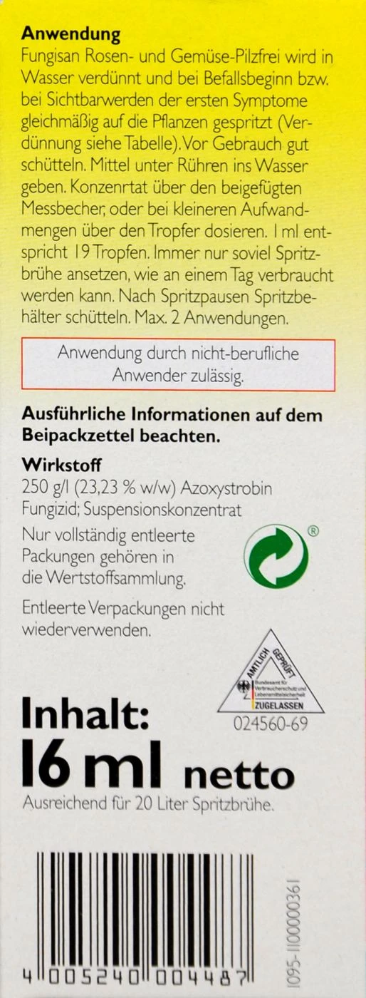 Neudorff Fungisan Rosen-Pilzfrei - 16 Ml 6 Neudorff Fungisan Rosen-Pilzfrei - 16 Ml – Bild 4