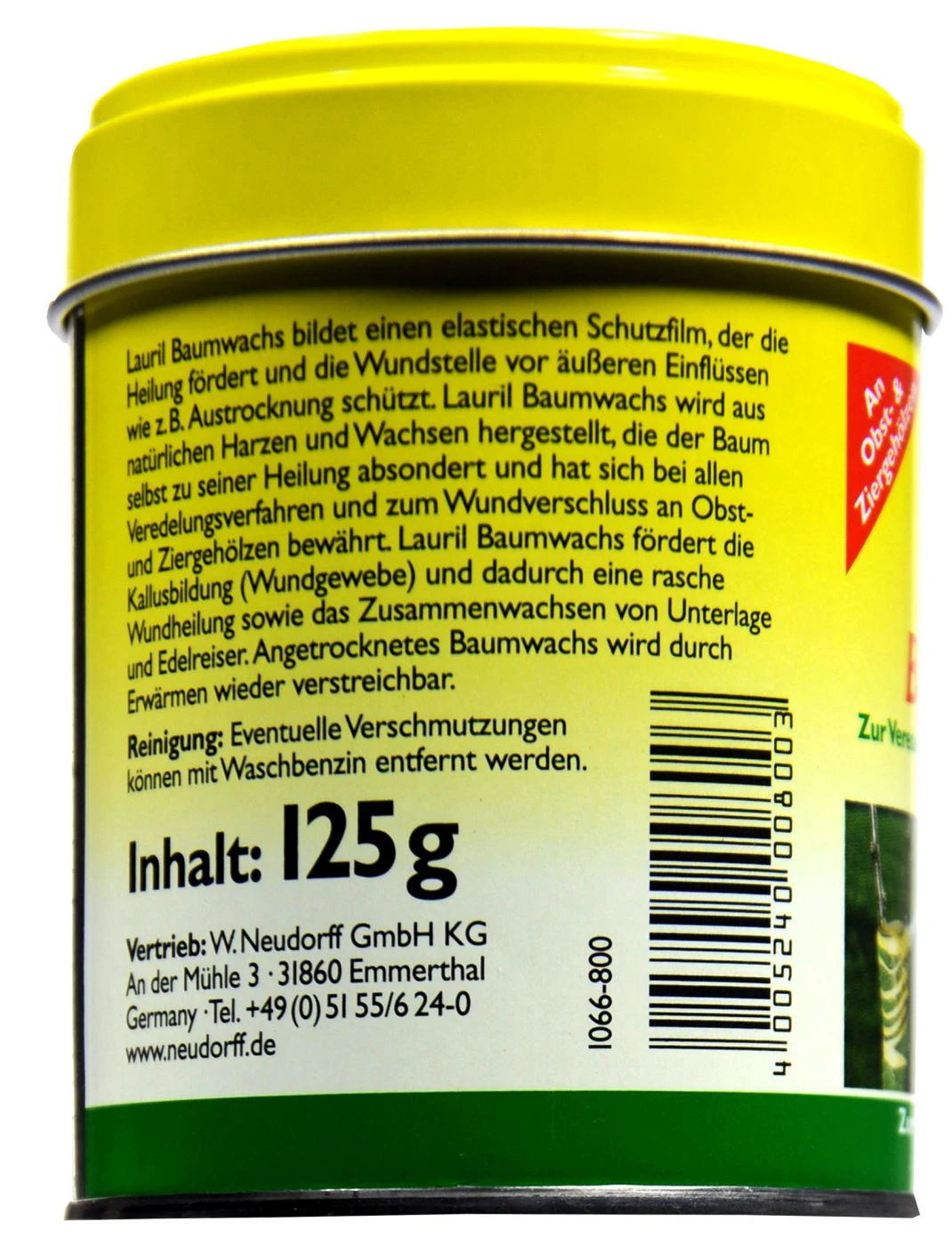 Neudorff Lauril Baumwachs - 125 G 5 Neudorff Lauril Baumwachs - 125 G – Bild 3