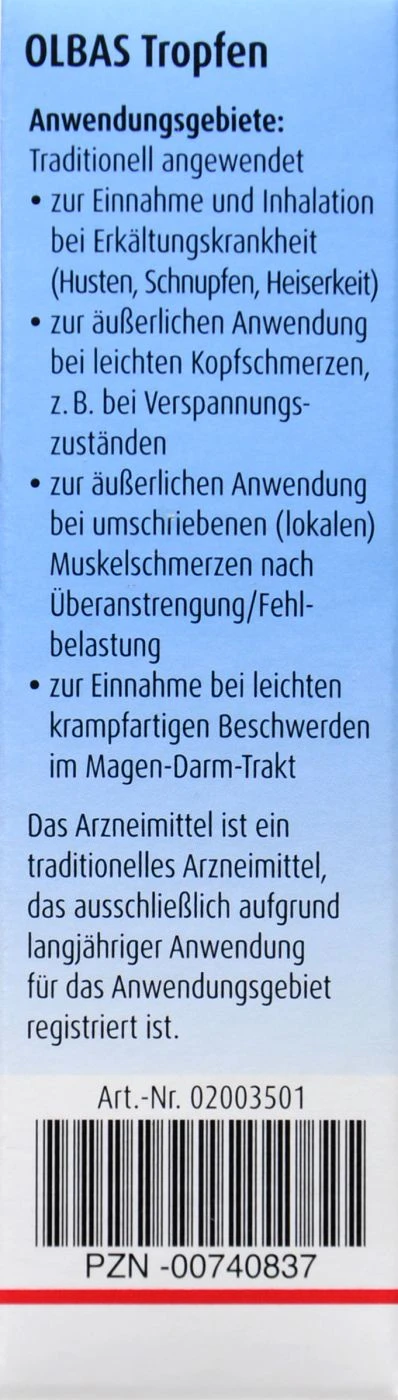 Olbas Tropfen - 12 Ml 6 Olbas Tropfen - 12 Ml – Bild 4