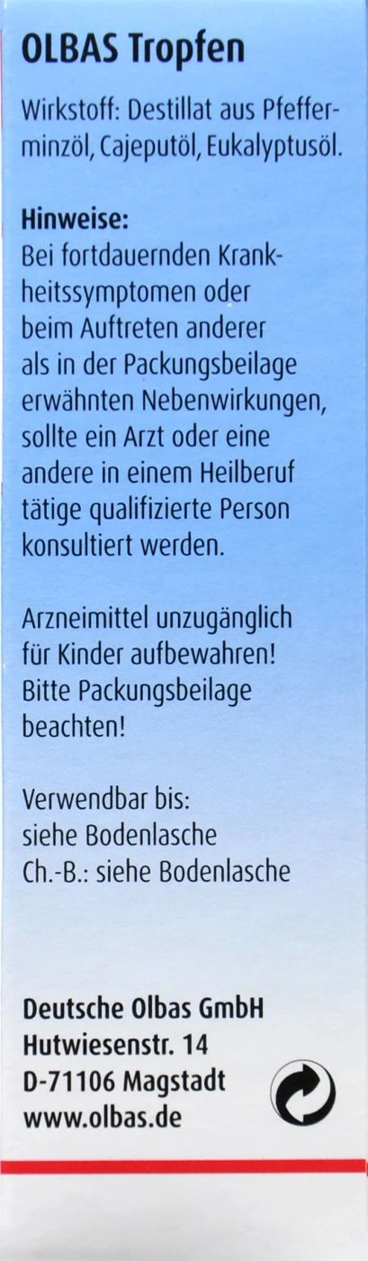 Olbas Tropfen - 12 Ml 4 Olbas Tropfen - 12 Ml – Bild 2